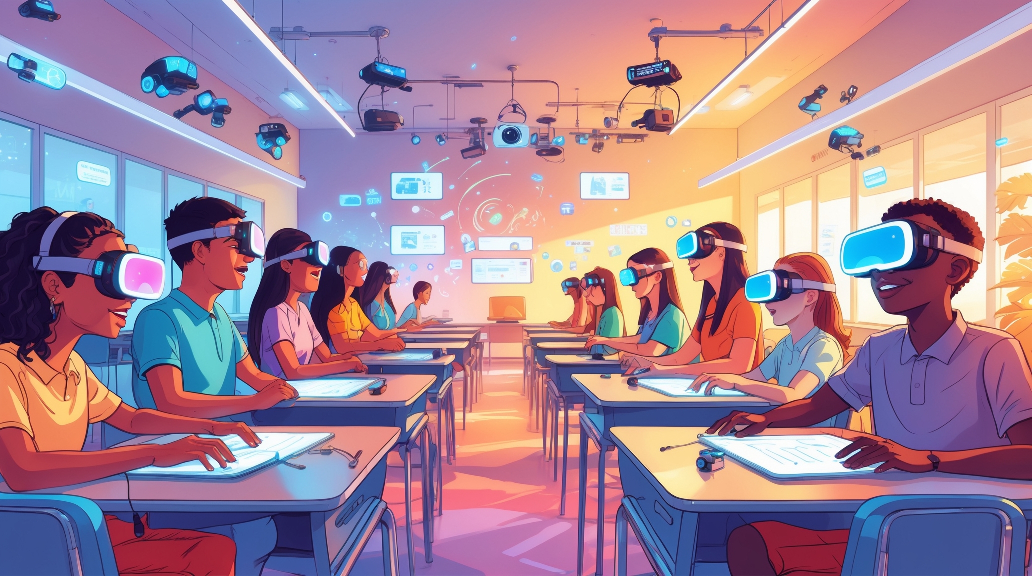 Práticas Educacionais em Realidade Virtual: Descubra como Transformar a Educação 7 Práticas Educacionais em Realidade Virtual: Descubra como Transformar a Educação