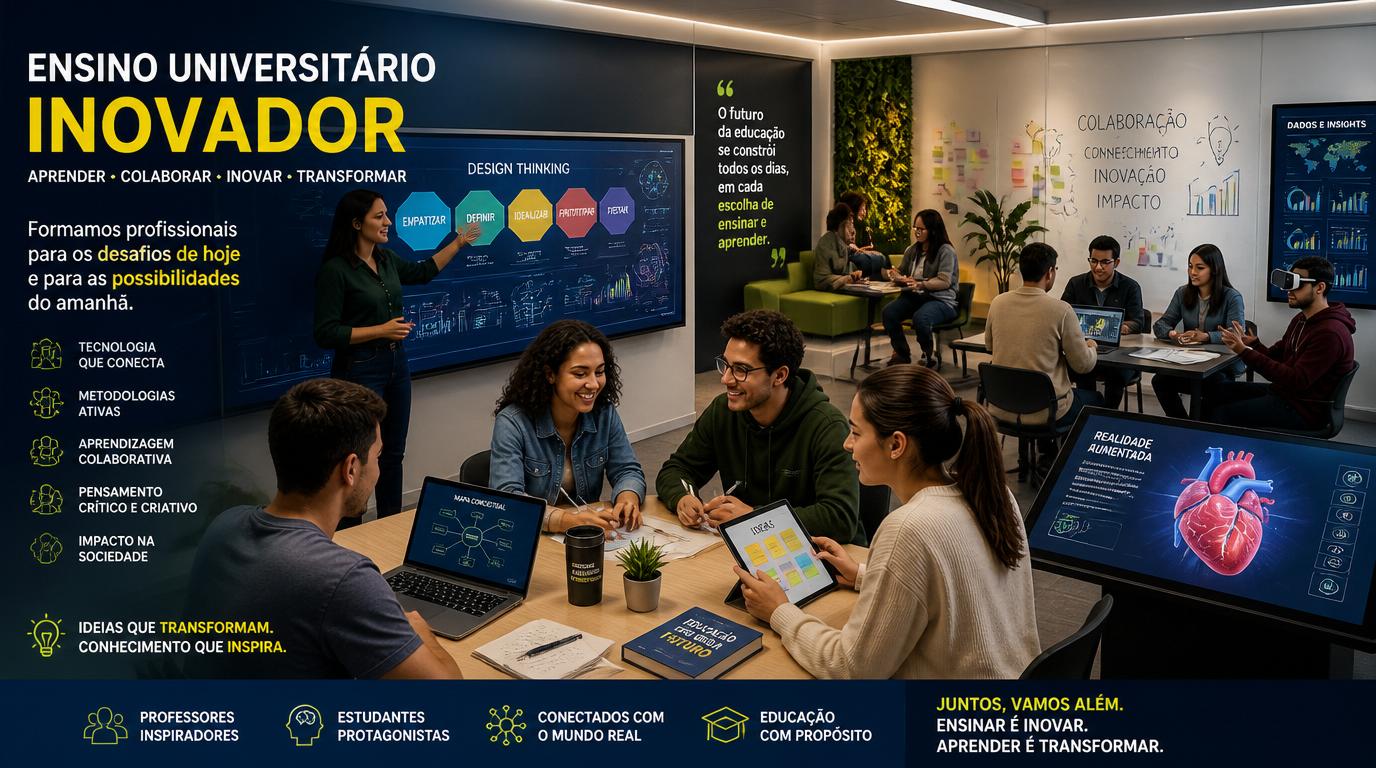 Ensino Universitário Inovador: O que são faculdades inovadoras? 2 Ensino Universitário Inovador: O que são faculdades inovadoras?